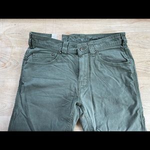 prAna Men’s Bronson Pants Olive Green Size 30x30